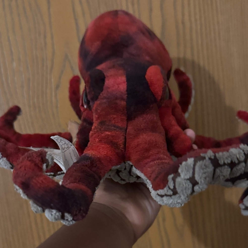 Vibrant Plush Octopus Toy